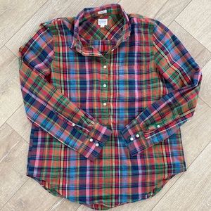 J.crew popover shirt Medium
